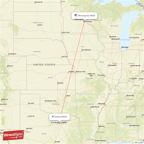 flights from dfw to minneapolis.